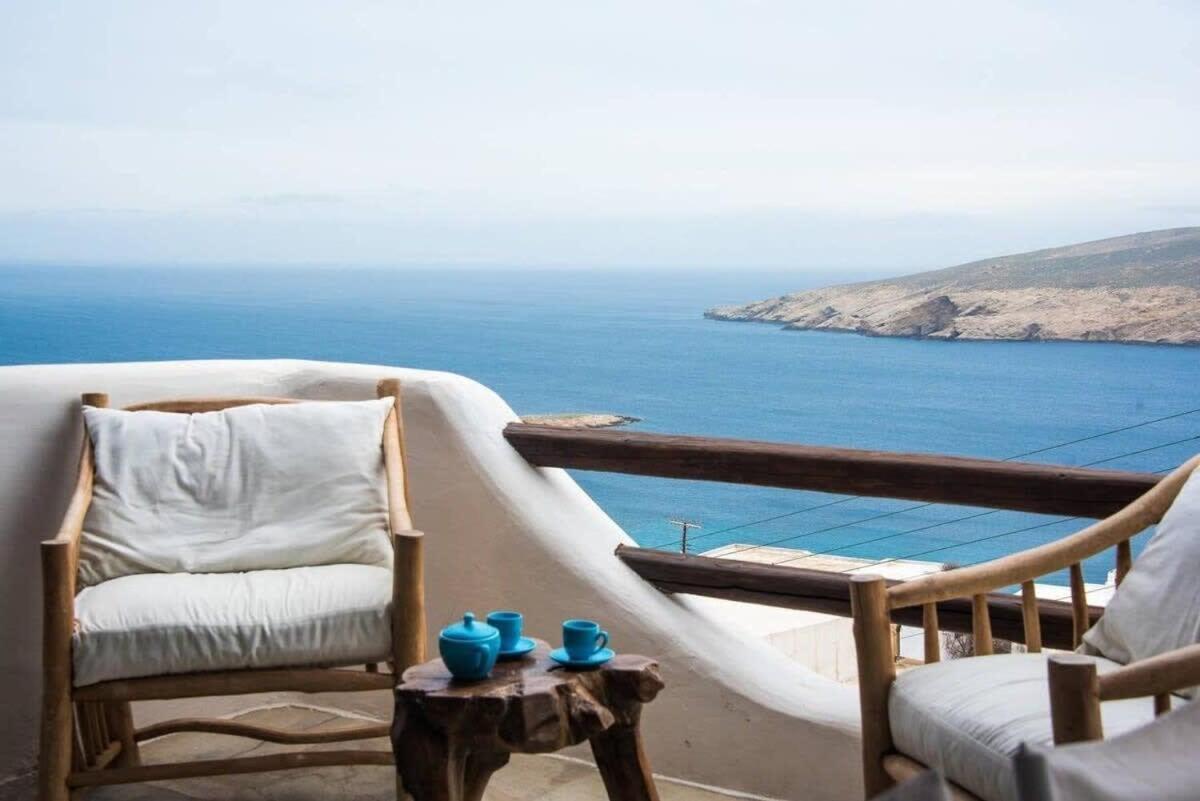 Apartamento With Amazing Balcony View Of Mykonos